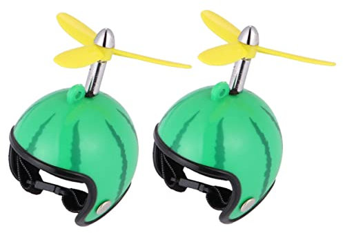 Hemobllo 2pcs Pet Safety Helmet Head Cover Chicken Helmet Pet Hat Costumes Accessories for Outdoor Play