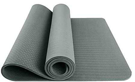 REJOON Yogamatte Übungsmatte, elastische Matte, superdicke, rutschfeste Fitnessmatte, feuchtigkeitsbeständige Matte, Heimübung, Pilates