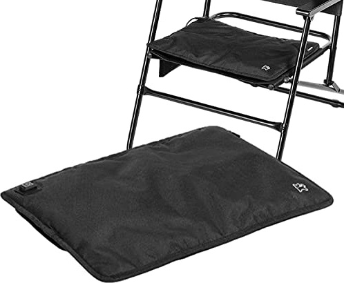 Calentadores de asiento para asientos de estadio, cojín de asiento de estadio portátil con calefacción, puerto USB, cojín de asiento portátil ligero para uso en oficina/hogar
