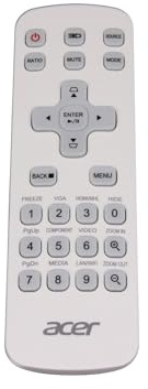 Acer MC.JMV11.008 Fernbedienung für H6815BD Projektor | für H6512BD, H5382BD, H6521BD, H6522BD, H6531BD, H6815BD, P1502, P1150, P1155, P1157i