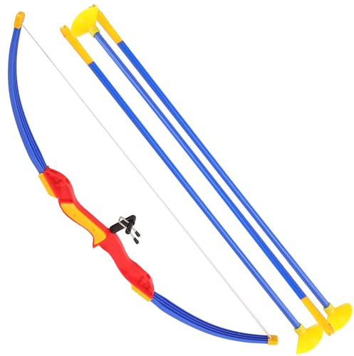 BLUE SKY - Bogenschieß-Set - geschicklichkeits- und Outdoor-Spiel - 047854 - Mehrfarbig - Kunststoff - 57 cm - kinderspielzeug - Pfeile - Bogen - ab 6 Jahren