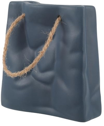 Yardenfun Handtaschenvase Aus Keramik Einzigartige Blumenvase Für Dekoration Große Vase Für Getrocknete Blumen Und Blumenarrangements