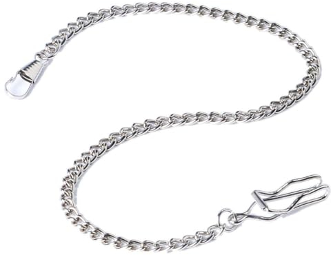 YOCDNOV 2 Stück Taschenuhr Kette- Herrengürtel Taschenuhrkette aus Metall Hüftgurt, Uhr Kette Link für Kleidung Handtasche, Uhrenkette Klassisch Taschenuhr Zubehör, Kreative Geschenke für Männer