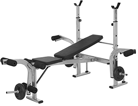 Zuhause Sit-ups Multifunktionstraining Indoor-Gewichtheben Hantel The Rack Workout 50