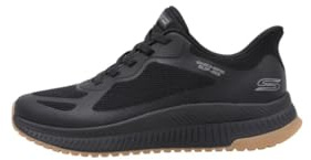 Skechers Hands Free Slip-ins-Bobs Sport Squad Chaos 4, Scarpe da Ginnastica Uomo, Black Mesh, 44 EU