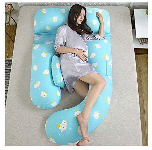 IUBGFTO Ultimativ Komfortables Schwangerschaftskissen – luxuriöses Schwangerschafts-Körperkissen für werdende Mütter – U-förmiges Stützkissen