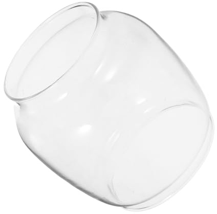 Paralume in Vetro Vintage per Lampada a Olio e Lampade Piccole | Vetro Satinato, Attenua la Luce Effetto Delicato, Pratico e Facile da Installare, Protegge gli Occhi