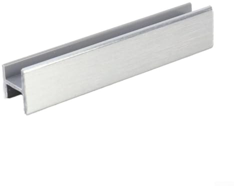 Eawfgtuw For Aluminum and Plastic Skirting Board Base Connector for Kitchen Plinth Panels, Flexible 90°/H/360° Joint Fittings for Furniture Baseboard(H-10cm)