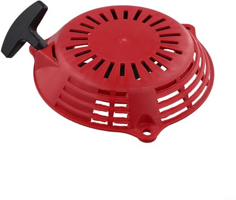 Hosrivae Disco di avviamento manuale HRR2163PDA, HRR2163TDA HRR2163VXA, manico rosso a rinculo, accessori di ricambio per tosaerba compatto