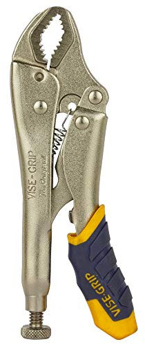 Irwin Tools 4935581 12,7 cm Schnell Release, gebogene Backe Feststellzangen