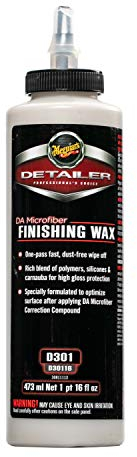 Meguiar's D30116 Detailer DA Microfibre Finishing Car Wax 473ml