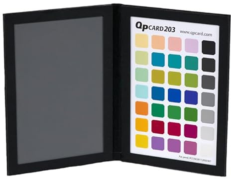 Qp Card 203 Camera Color Calibration