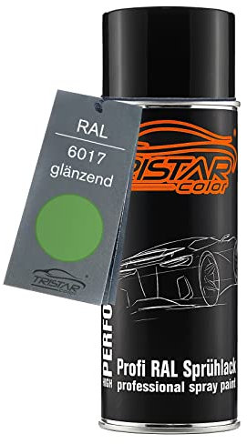 TRISTARcolor RAL 6017 Maigrün Spraydose 400 ml glänzend schnelltrocknend