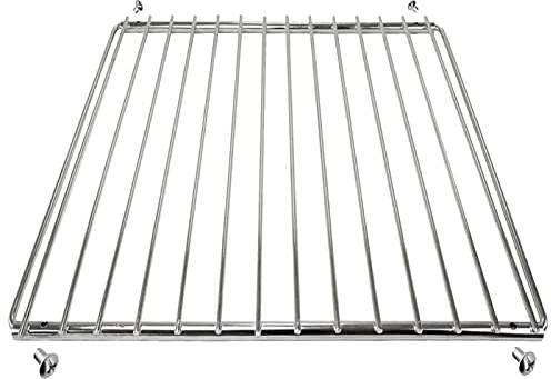 SPARES2GO Universal Adjustable BBQ Grill Shelf for All Makes of Barbecue (310mm x 360 to 530mm)