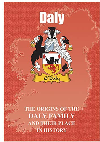 I LUV LTD Daly Irlandais Nom de Famille Livret D'histoire Couvrant L'origine de ce Nom Célèbre