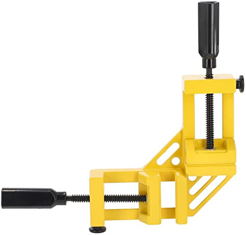 KOTARBAU® Abrazadera de ángulo recto de 90 grados, Sargento de ángulo recto, Abrazadera de inglete, Prensa 90 grados tipo abrazadera, Prensa esquinera para enmarcar imágenes y trabajar en madera