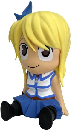 Plastoy Fairy Tail Tirelire Lucy Heartfilia - Plastique - 17 cm