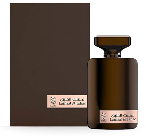 Lamsat Al Tabac Perfume 100ml by Nylaa - Strong Spicy & Sweet Scent - Perfume for Men and Women - Tobacco Vanille Eau de Parfum