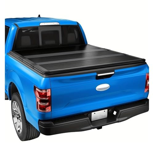 YBDFCBF 6,5 FT 3-Fach FRP Hartbett-Tonneau-Abdeckung kompatibel for Dodge Ram 1500 for 2500 for 3500 2003–2024