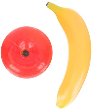 BIUDECO 2 Stücke Jungen und Mädchen Musikinstrumente Obst Shaker Frühe Lernspielzeug Percussion und Simulationsfunktionen