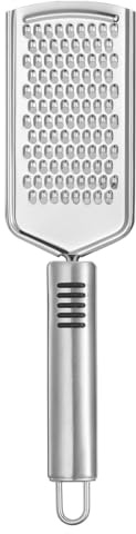 KARLOR Käsereibe, Zitronenreibe Zester Edelstahl Küchenreibe fein Parmesanreibe Ergonomischer Griff Premium Reibe für Hartkäse Gemüse Schokolade Zitrus Nüssen Knoblauch