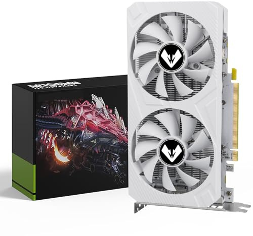MOUGOL AMD Radeon RX 580 Graphics Card, 8GB GDDR5 256 Bit Video Card for PC Gaming, HDMI/DP/DVI PCI Express x 16 3.0 Dual Fans Computer Gaming GPU