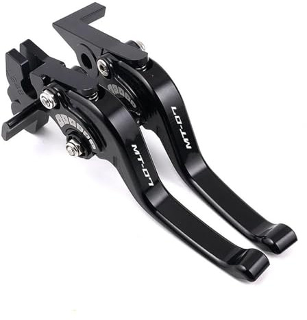 Manijas Dispositivo Freno Manetas De Freno Y Embrague Para Motocicleta Ajustables Para YAMAHA MT-07 MT07 MT 07 2013-2025 Manillar Moto Palanca Embrague(Color 2)