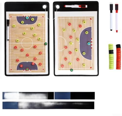 för coach strategy board magnetisk fotbollsplan layout torr radering whiteboard för fotboll futsal hockey (Futsal)
