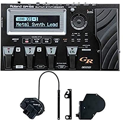 Roland Gr-55Gk Guitar Synthesizer, Black; Ready-To-Use Sounds, From Pop To Rock And Beyond
