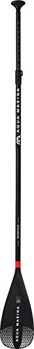Aqua Marina B0302768 Sports III Adjustable Aluminum iSUP Paddle, Schwarz, 165 – 210 x 2,9 cm