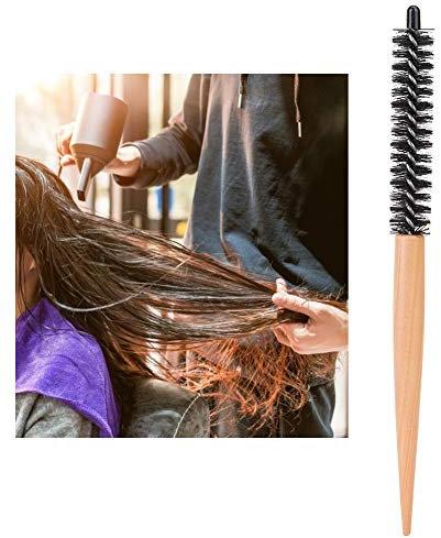 Cepillos de pelo redondo cepillo redondo flequillo para el flequillo pequeño peine de peluquería cepillo de rizador de pelo peine maquillaje cepillo peine cardar pelo para cabello fino o corto