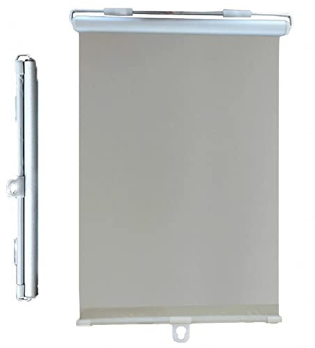Xrdbfd Verdunkelungsrollos Ohne Bohren, 60x125/75x125cm Sonnenschutzrollos, Saugnapf-rollos Für Fenster, Dachfenster Rollo, Verdunkelungsvorhänge, Sonnenschutz/uvschutz,Grey-55x125cm(21.7 * 49.2in)