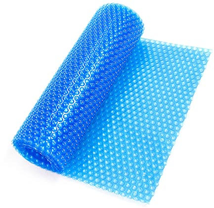 Above Ground Pool Water Heater, Pool Blanket,600 Micron Thick Hot Tub Cover with Wrapped Edges ,Pool Cover Protector for In-Ground and Above-Ground Swimming Pools ( Color : Bule , Size : 2m x 3m/6.5ft