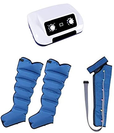Massaggiatore Gambe a Compressione d'Aria, Apparecchio Massaggiante per Gambe, Addome, Piedi Braccio, Ripristino della Circolazione Venosa delle Gambe