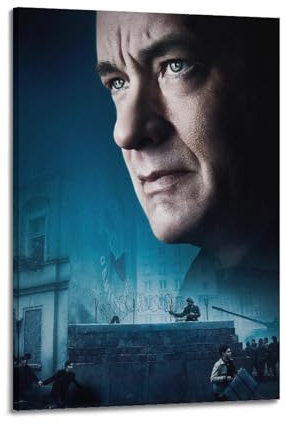 VZRSQZK Poster de film Bridge of Spies - Peinture sur toile - Impression d'art moderne pour chambre à coucher - 20 x 30 cm