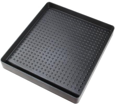 Plateau de Barbecue – Poêle à Griller antiadhésive, de Cuisson pour Barbecue | Paniers de Barbecue avec Design nervuré, Bols de Barbecue, Bol de Barbecue pour fêtes intérieures et extérieures à