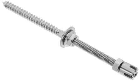BESTonZON Pince de Fixation Croisée Installation Facile en Acier Inoxydable Vis à Bois Résistante aux Conditions Extérieures pour Treillis à Vigne pour Jardin