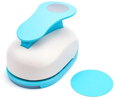 Briartw 3-Inch Extra Large Circle Punch | Jumbo Paper Hole Puncher for Big Gift Tags, Cake Toppers, Wall Art & Scrapbooking | Professional Craft Punch for Cardstock, Paper & Thin Chipboard