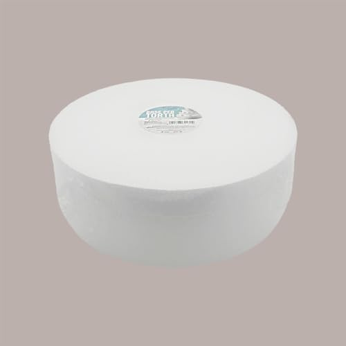 Base per Torta in Polistirolo Diametro 25 cm H 10 cm 10 pezzi Lucgel