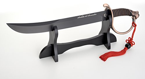 Fox (Colt ellerie Maniago) – Deux Cygnes – Sabre Sommelier Poignée Bronze Acier Noir avec revêtement téflon – News 2016 – Limited Edition