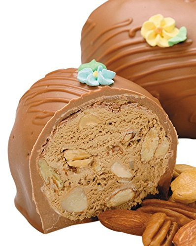 Philadelphia Candies Maple Nut Easter Egg, Milk Chocolate 8 Ounce Gift Box
