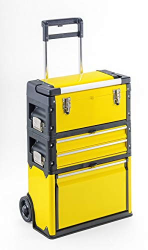 Werkzeugtrolley, 3-fach 1k.2.1 Comfort gelb