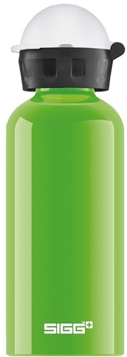 Sigg - Kids Water Bottle - KBT - Made in Switzerland - Leakproof - Lightweight - BPA Free - School & Sports - 14 Oz