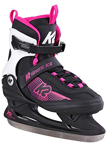 K2 Skates Damen Schlittschuhe Kinetic Ice W, black - pink, 25E0240.1.1.075