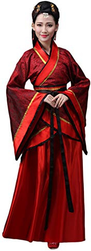 kewing Cinese Tradizionale Hanfu Vestito - Donne Danza Classica Spettacolo Teatrale Fata Gonna Tang Suit Costume