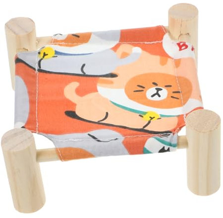 BESPORTBLE Hochgestelltes Meerschweinchenbett Bequeme Und Atmungsaktive Schlafgelegenheit Für Kleintiere Für Kaninchen Und Hamster Innenbereich Mit Optimaler Belüftung Und
