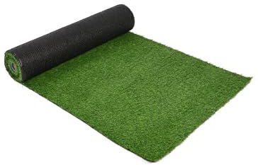 Turosur Artificial Grass Turf Rug, 30mm Pile Height Astro Turf, Fake Grass for Indoor Outdoor Pet-Friendly, Balcony, Backyard (2 x 3 m).