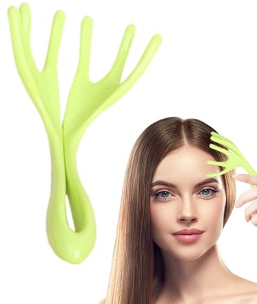 Appareil de massage de la tête - Appareil de massage portable pour la relaxation - Appareil de massage du cuir chevelu portable avec fonction anti-stress pour yoga, maison, voyage, entraînement, spa