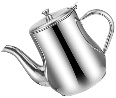 OSALADI Lata Separadora de Grasa de Acero Inoxidable con Capacidad 70oz y Asa Cómoda, Recipiente para Aceite Usado Adecuado para Cocina y Filtrado