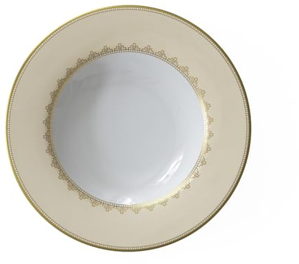 Villeroy & Boch Samarkand Piatto Fondo, 24 cm, Porcellana Bone China, Multicolore, 25.1x25.1x9.8000000000000007 cm